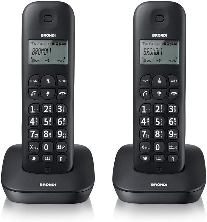 Brondi Gala Twin Telefono Cordless