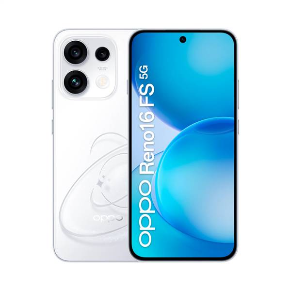 OPPO Reno 16FS 5G 8+512 GB Bianco – Versione Italia