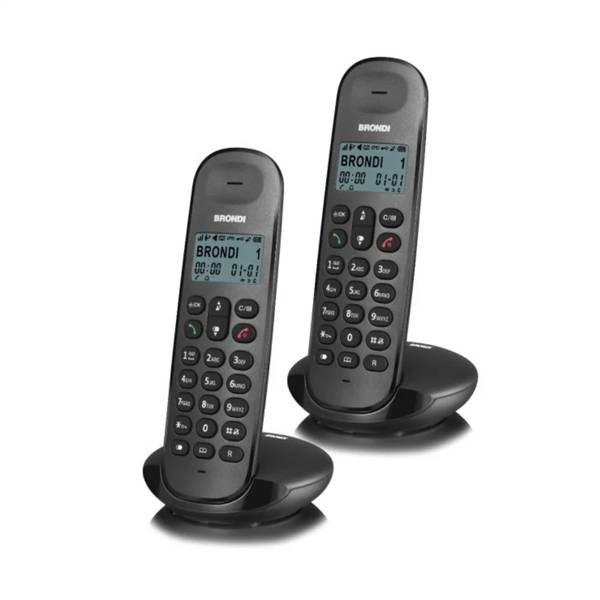 CORDLESS LOTUS TWIN NERO BRONDI