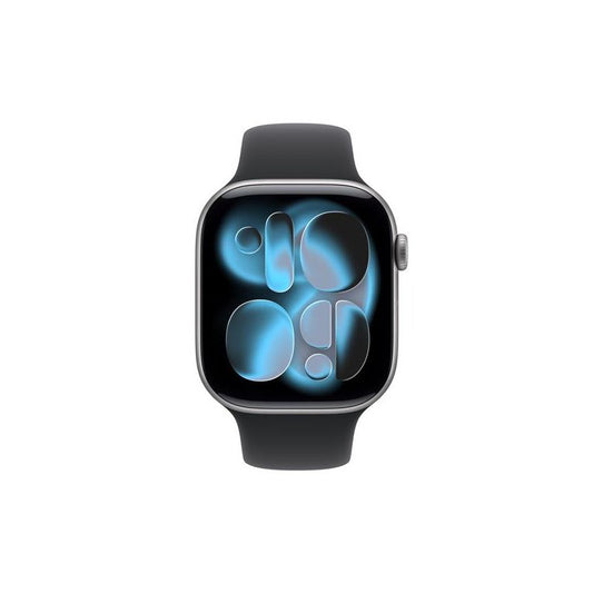 Apple Watch Series 11 GPS 46mm Cassa Alluminio Sport Band Nero - M/L - MEV44QL/A
