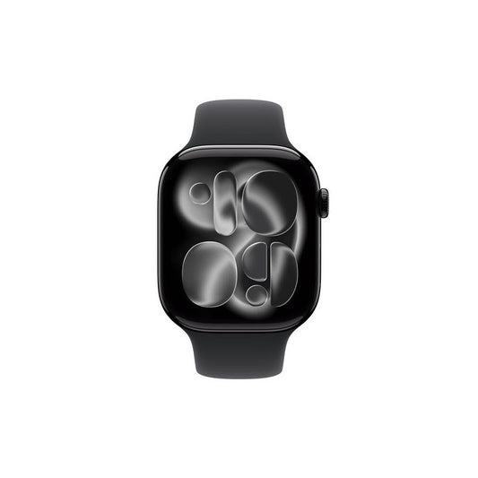Apple Watch Series 11 GPS 46 mm in alluminio Cinturino Sport nero - M/L - MEUX4QL/A
