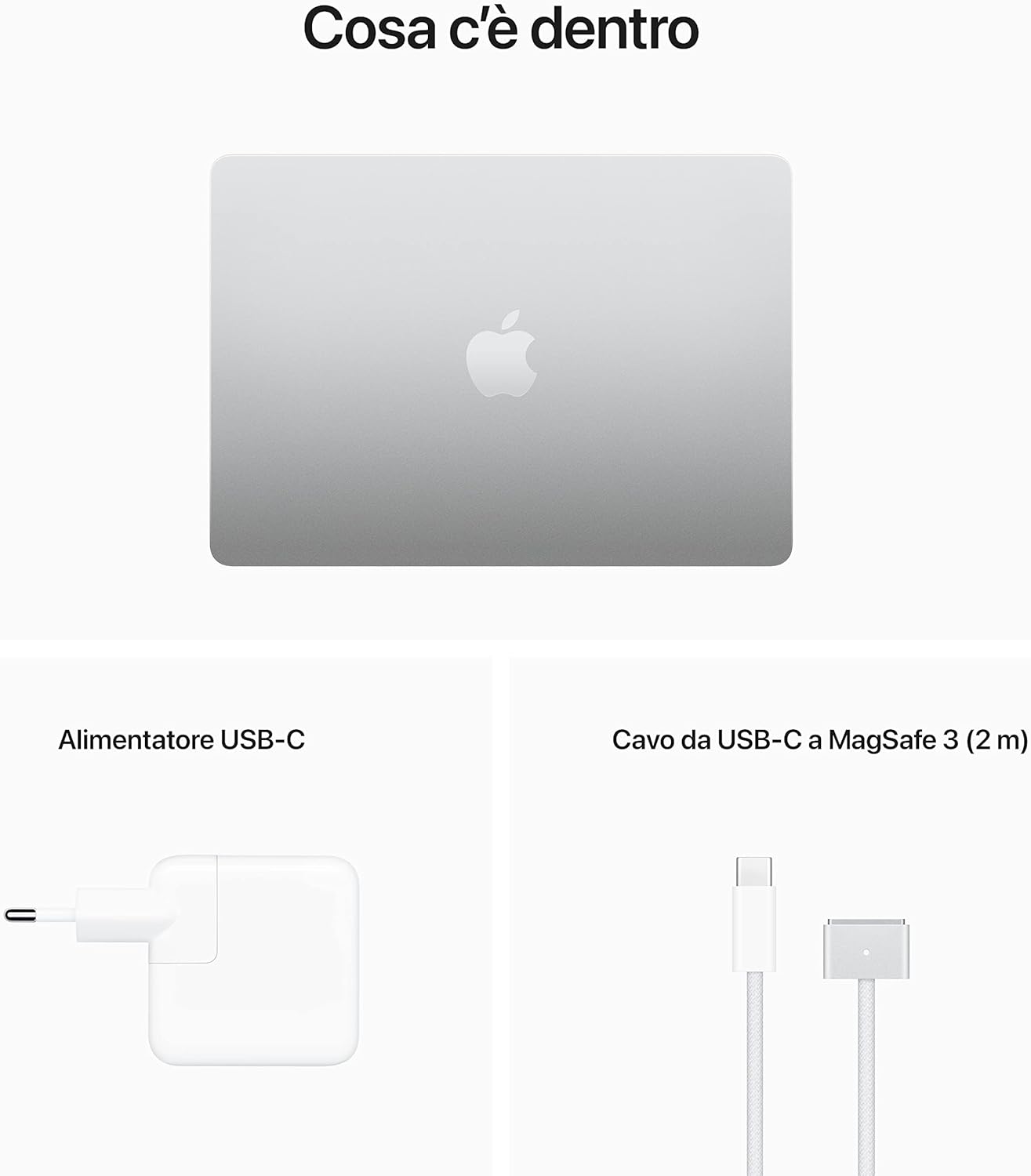 MacBook Air 13"- Apple M2 8GB RAM - SSD 256GB - Silver