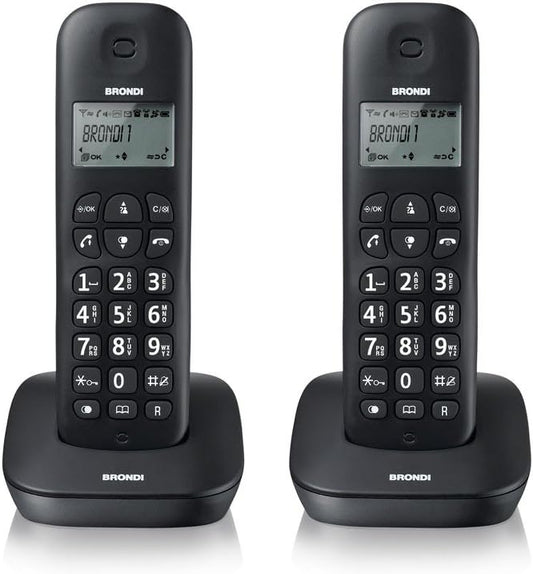Brondi Gala Twin Telefono Cordless
