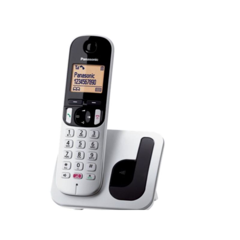 PANASONIC CORDLESS SILVER SEGRET- VIVAVOCE - KX-TGC260