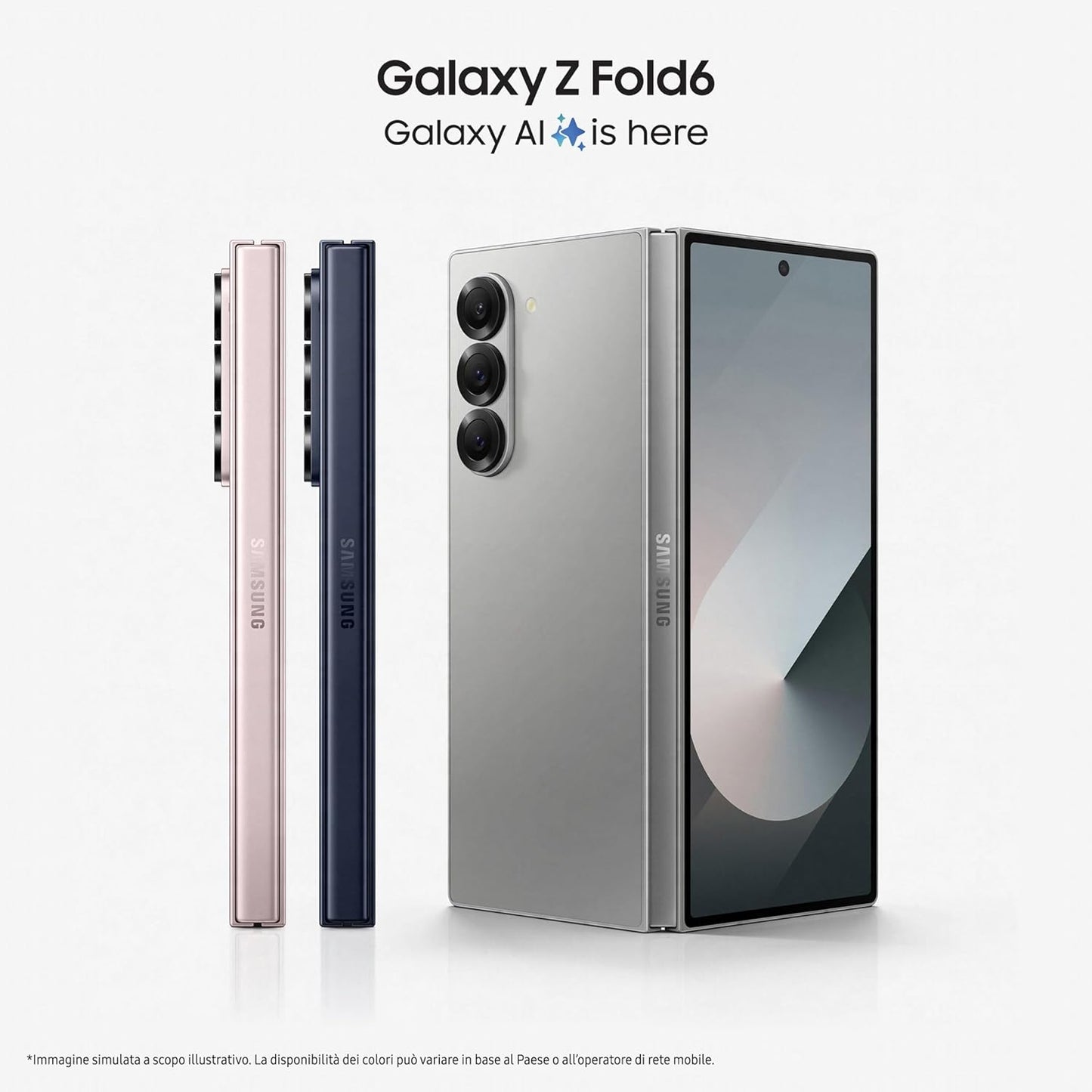 Samsung Smartphone Z Fold 6 7,6" 12 GB RAM 256 GB Nero