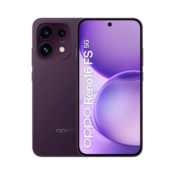 OPPO Reno 16FS 5G 8+512 GB Purple Black – Versione Italia
