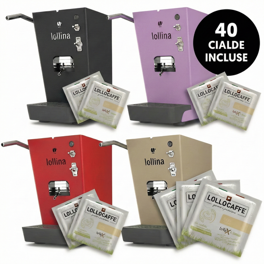 Macchinette da caffe LOLLINA tutti i colori