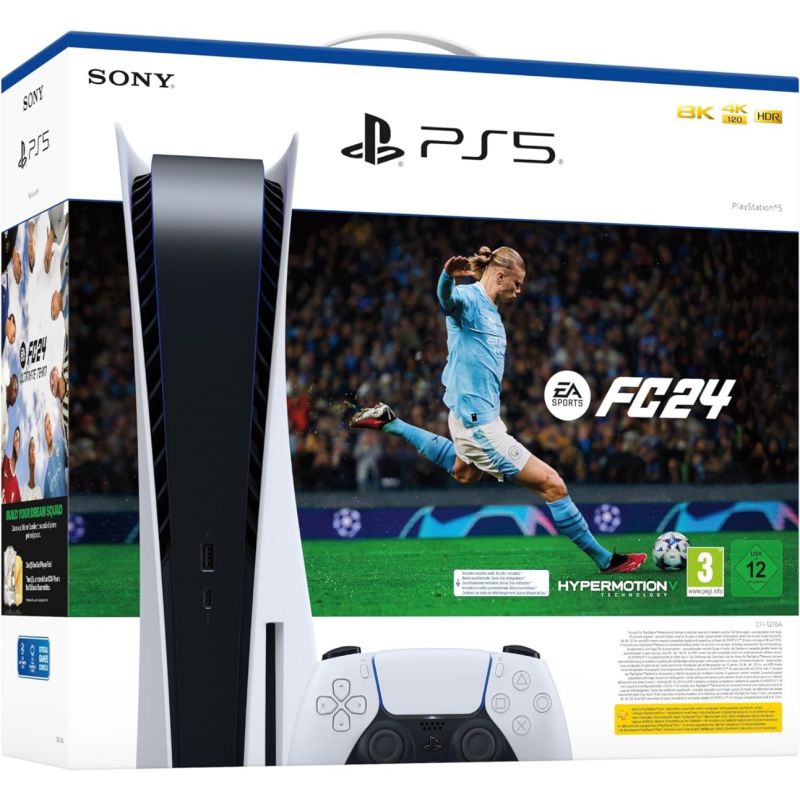 Sony PS5 + FC 24 + FUT VOUCHER